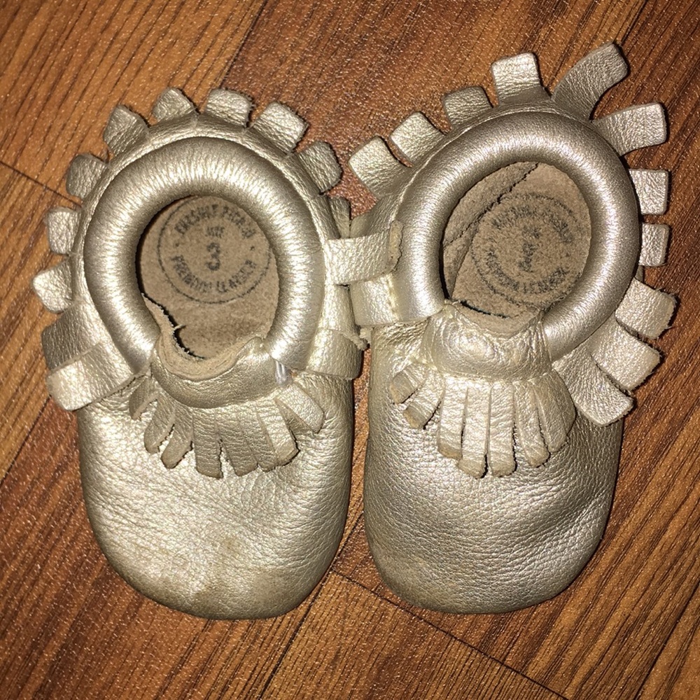 Freshly picked moccasins size 3